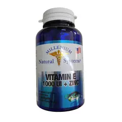 NATURAL SYSTEM - Vitamina e 1000ui zinc x60