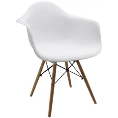 GENERICO - SILLA EAMES MODERNA PREMIUM BLANCA
