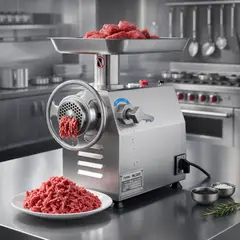 TECNOHOGAR JS - Molino Carne Picador Industrial 22 Acero Inoxidable 250kg 110v