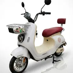 PROFIT - Bicimoto Eléctrica Veloa – Motor 350W - Autonomía hasta 40 km - Beige