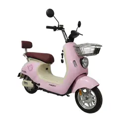 PROFIT - Bicimoto Eléctrica Veloa – Motor 350W - Autonomía hasta 40 km - Rosa