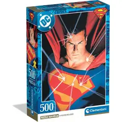 CLEMENTONI - Rompecabezas 500 Piezas Superman Adultos