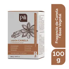 AMERICAN GENERICS - Jabon Pili Canela Barra 100 G