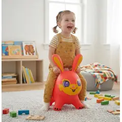 INFANTILES CAJUROMIX - Conejito Saltarín Inflable Ref-334 Rojo