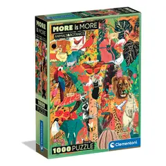 CLEMENTONI - Rompecabezas 1000 Piezas Animalybotanics Adultos
