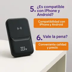 GENERICO - Power Bank Batería Portátil USB para Celular Carga Rápida