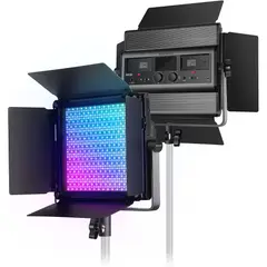 NEEWER - Kit de Iluminación LED 1200 RGB – 3 Luces