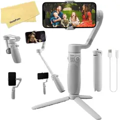 GENERICO - Estabilizador Gimbal M1 de 3 Ejes para Celular Antivibración Video