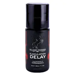 GENERICO - Lubricante Retardante Sexual Black +rendimiento 30ml