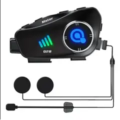 GENERICO - INTERCOMUNICADOR MOTO TODO EN 1 Q28 + CAMARA