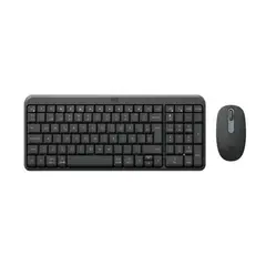 LOGITECH - Combo Bluetooth Mk250, Teclado Y Mouse Compactos Mouse Negro Teclado Negro