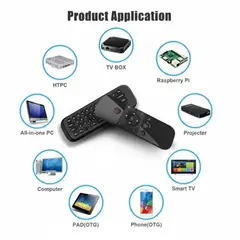 FLY - Control Air Mouse 2.4G con Teclado y Voz Smart TV