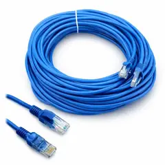 GENERICO - Cable de Red Internet CAT5 10 Metros Ethernet Alta Velocidad RJ45