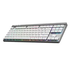 LOGITECH - Teclado Gamer Inalámbrico G515 Tkl Rgb Lightsync Blanco Inglés Us