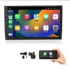 GENERICO - Pantalla CarPlay Android Auto 10 Kit GPS y Cámara Reversa HD
