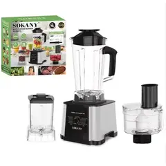 SOKANY - Licuadora Multiusos 8en1 6000W