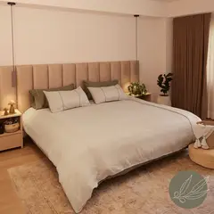 DISTRIHOGAR - DH Signature by Tallo de Olivo Cover Duvet Algodón - Lino Queen