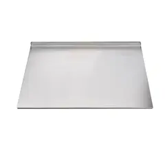 OTRAS MARCAS - Tabla De Acero Inoxidable Antideslizante con Borde Cocina