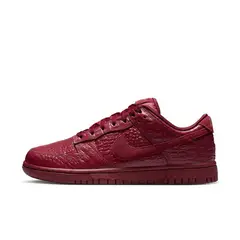 NIKE - Tenis Mujer Dunk Low Rojo