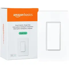 AMAZON - Interruptor Inteligente Basics Smart Light Switch Control por Voz con Alexa