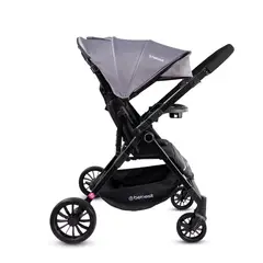 BEBESIT - Coche Bebé Reversible City Dark Gris