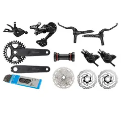 SHIMANO - GRUPO 1X10 VEL. 32T 11-46T DEORE 4100 HYD MT200