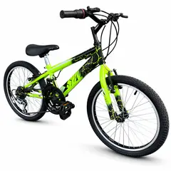 SEVEN - Bicicleta para Montaña Rin 20 para Niño 2025 / Verde - Negro
