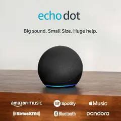 AMAZON - ALEXA ECHO DOT NEGRO 5TA GENERACION