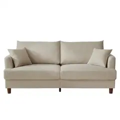 MUEBLES FIOTTI - Sofá 3 Puestos Beige Asiana