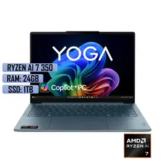 LENOVO - YOGA 7 2 EN 1 RYZEN AI 7 350 - RAM 24GP LPDDR5X - SSD 1TB - PANT 14 TOUCH - WIN11