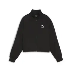 PUMA - Chaqueta Deportiva Original T7 TrackDk Negro Para Mujer
