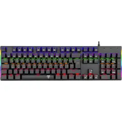T-DAGGER - Teclado Naxos T-TGK310-RD - Switch Red Español Rainbow