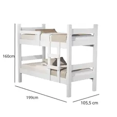 MUEBLES 2020 - Camarote Leticia - Blanco