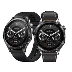 MIBRO - Reloj Inteligente Watch GT Correa de Cuero + Correa de Silicona