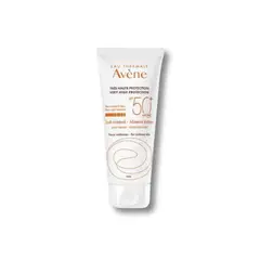 AVENE - Protector Solar Gama Blanca Leche 50+ x100ml para Piel Sensible o Intolerante