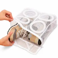 GENERICO - Bolsa para Lavar Zapatos en Lavadora Malla Protectora 28M