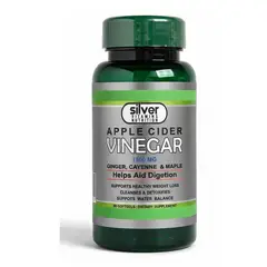 SILVER - ALIMENTO CON VINAGRE DE MANZANA X 1500 MG/