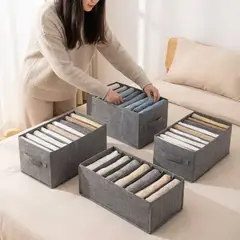 007PLUS - Caja Organizadora de Ropa Plegable con Tapa
