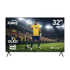 KALLEY - Televisor 32 Pulgadas 32GQ200 FHD QLED Smart TV Google