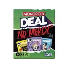 HASBRO GAMES - Juego de Mesa Monopoly Deal No Mercy
