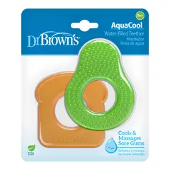 DR BROWNS - MORDEDERA PARA BEBÉ AQUACOOL AGUACATE X2