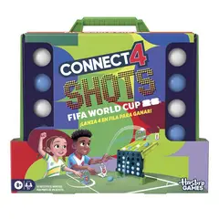 HASBRO GAMES - Juego de Mesa Connect 4 Shots Copa Mundial de la FIFA 2026
