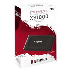 KINGSTON - DISCO SOLIDO EXTERNO 1TB XS1000 USB 3.2 1000MB/s