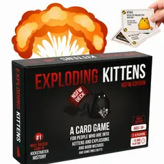 GENERICO - Juego De Mesa Exploding Kittens Diversion Completa Ingles