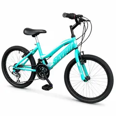 SEVEN - Bicicleta para Montaña Rin 20 para Niña Modelo 2025 Verde M. - Blanco
