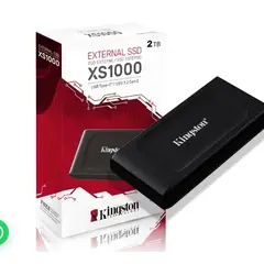 KINGSTON - DISCO SOLIDO EXTERNO 2TB XS1000 USB 3.2 1000MB/s
