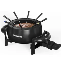 GENERICO - Olla foundue electrica chocolate queso sopas 8 puestos 1000w