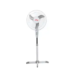 ALTEZZA - Ventilador Pedestal 16 Pulgadas Blanco Metálico Cantidad De Aspas 3