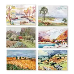 POR EJEMPLO DISEÑO Y DECORACION - 6 Individuales De Mesa Arte Naturaleza