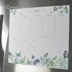 POR EJEMPLO DISEÑO Y DECORACION - Planeador Imantado Mariposas